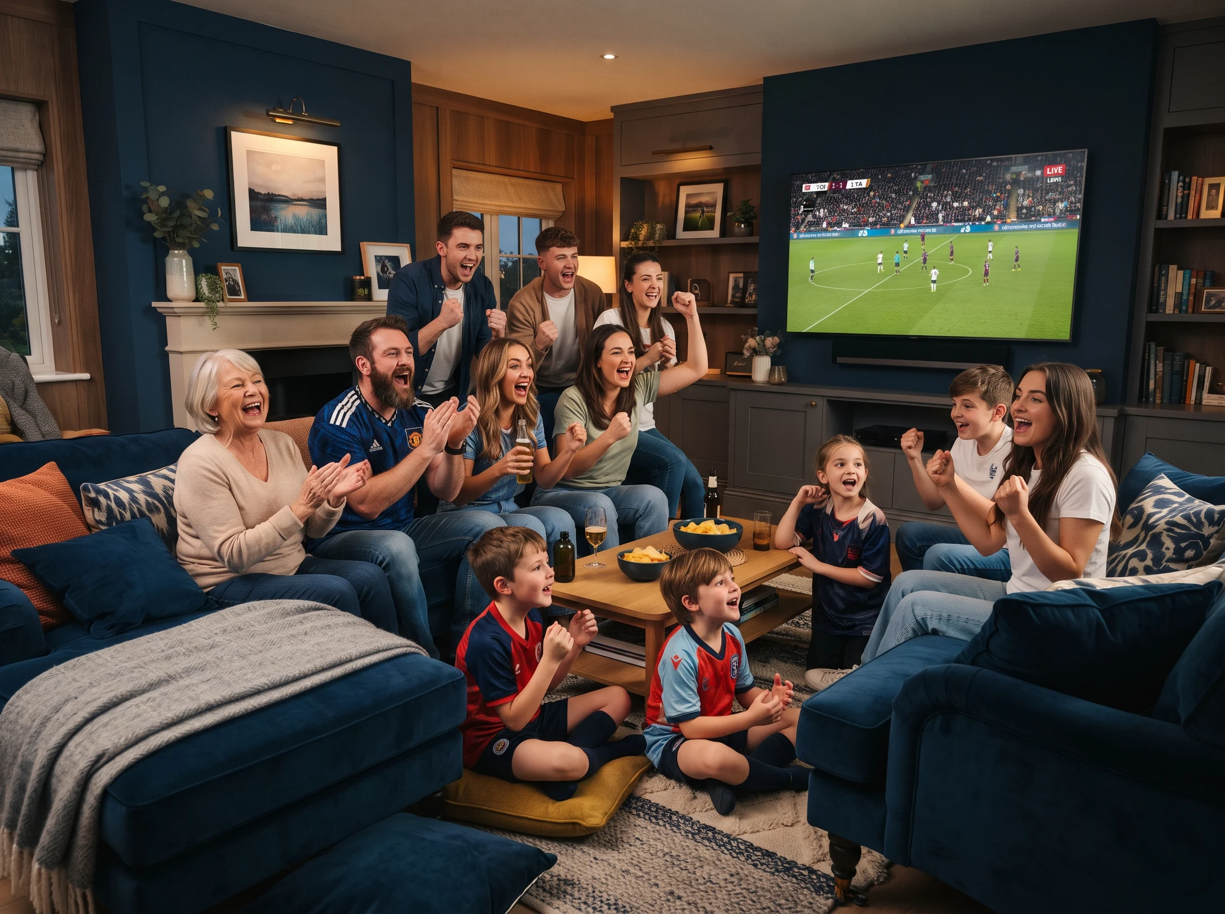 IPTV service streaming live channels on Smart TV and Firestick